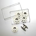 12 Metall - Garnspulen / Spulen f�r N�hmaschinen / Universal N�hmaschinenspulen in Aufbewahrungs - Box