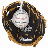 Franklin Field-Flex Teeball Glove and Ball - Tan/Black