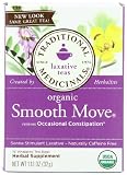 Traditional Medicinals Organic Smooth Move, 16-Count Boxes (Pack of 6)