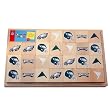Philadelphia Eagles Baby/Childrens Team Mascot Alphabet Blocks NFL Football