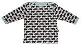 Produkt-Bild: loud + proud Unisex - Baby Hemd, Tierdruck 205, Gr. 74/80, Braun (Chocolate)