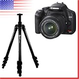 Canon EOS Rebel XSi with 18-55mm IS lens. Includes Xplorer SB-6606T tripod with Fancier FT-6692AH Ball Head.