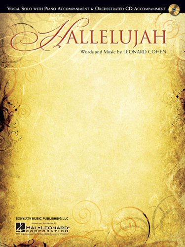 Hallelujah - Vocal Solo With Cd (Book & CD)