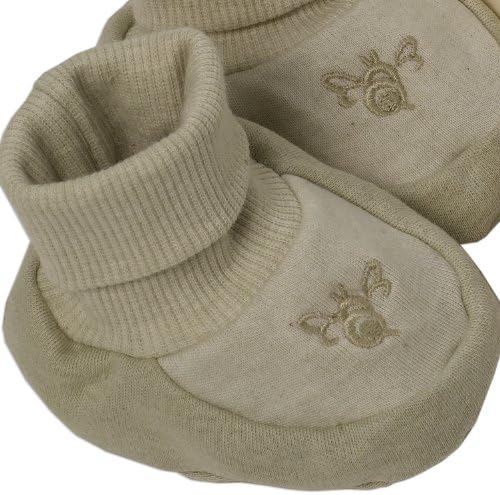 Baby Booties 1 Pair (0-3 months, Green Tea-Pistachio)