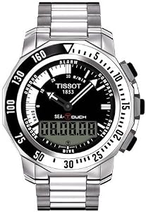 Mens Watch Tissot T0264201105101 T-Touch Stainless Steel T-Touch Sea Touch Analo