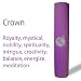 Aurorae Yoga Mats - Ultra Thick, Extra Long with Focal point Icon and Illuminating Colors. SGS approved Free from Phthalates and Latex. All products guaranteed. Crown