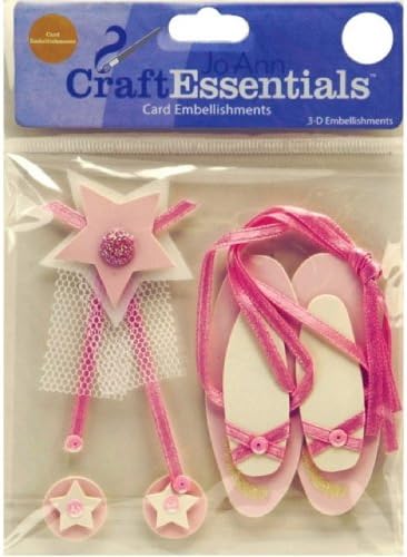 Craft Essentials Tiny Ballerina Card Embell.