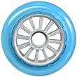 YAK Scooter Wheel Blue-Silver 100mm