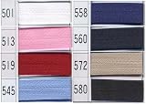 YKKファスナー 〔＃580黒〕No.5コイル止40cmファスナー 業務用お買い得5本セット 黒留