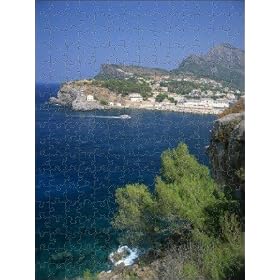 Photo Jigsaw 17x12 (43x30cm) Entrance to the harbour at Puerto Soler on Majorca from Robert Harding