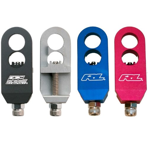 Redline Alloy Chain Tensioners 14mm, Pair Black On Sale