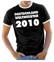 Coole-Fun-T-Shirts Herren T-Shirt DEUTSCHLAND - WELTMEISTER 2010