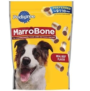 Pedigree Marrobone Snack Treat for Dogs, Beef Flavor, 2.97-Pound Pedigree Marrobone Snack Treat for Dogs, Beef Flavor, 2.97-Pound