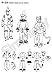 The Wizard of Oz Scarecrow, Lion, Tin Man - Simplicity Sewing Pattern 4133 Child Costumes, A (3-4-5-6-7-8)