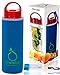Infusion Water Bottle - Fruit Infuser Sports Water Bottle BPA-Free Tritan 27 oz With Protective Sleeve & eBook Preparation Guide - Refreshes Your Tastebuds & Boosts Your Health