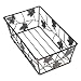 Hoffmaster BSK2032 Bronze Basket, 9-1/4" Length x 4-1/4" Width x 3" Height