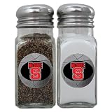 Review Bergamot  / North Carolina State Wolfpack NCAA Basketball Salt/Pepper Shaker Set