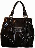 Guess Purse Handbag Network Shine Black