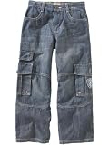 Old Navy Boys Graphic-Patch Cargo Jeans