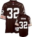 Jim Brown Cleveland Browns Brown Throwback NFL Premier Jersey