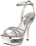 Pleaser Womens Deluxe-637/LGYS Platform Sandal Sandals