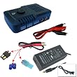 Fast LiPo Battery Balance Charger - 40 Watt - 4.5 Amp - 1 2 3 or 4 cell batteries - Connectors included for the Parrot AR Drone & Traxxas 2x4 4x4 VXL Stampede / Bandit / Slash / E-Revo / E-Maxx / Summit & Losi EC2 1/16 Mini ReadyLift SCT -