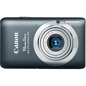 Canon PowerShot ELPH 100 HS 12 MP CMOS Digital Camera with 4X Optical Zoom (Grey)
