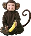 Cute Infant Baby Monkey Halloween Costume, 12-18 Months