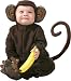 Cute Infant Baby Monkey Halloween Costume, 12-18 Months