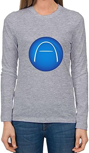 Pololu Valley Grey Personalized Women Long-sleeve Tee - Medium
