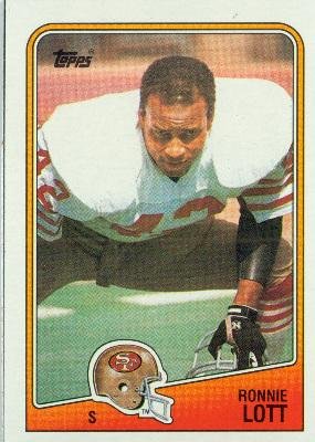 1988 Topps #51 Ronnie Lott - San Francisco 49ers (Football Cards)