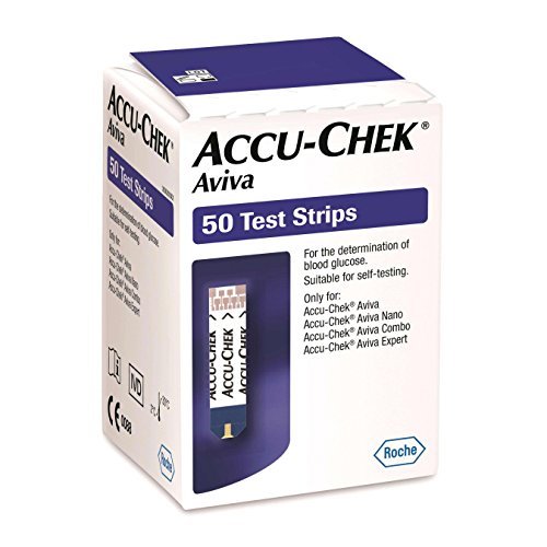 Accu-Chek Aviva 50 Test Strips, No code chip