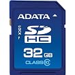 A-Data ASDH32GCL10-R USA 32 GB SDHC Flash Memory Card (Blue)