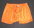 Orange Microfiber Pouch Shorts