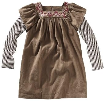 Tea Collection Girls 2-6X Bonita Layered Dress