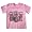 Happy Family Retro Camera Light Pink Girls T Shirt (12-18 Months)