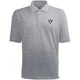 NFL Men's New York Giants Pique Xtra Lite Desert Dry Polo Shirt (Greyheather, XX-Large)
