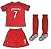 2016 Cristiano Ronaldo Home Portugal Football Soccer Kids Jersey & Short (10-11 YEARS)
