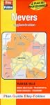 Plan de ville : Nevers (avec un index)