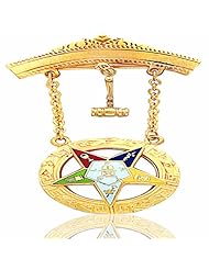 Masonic 10K Yellow Gold Brooches