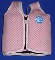 Splash About-Float Jacket: Pink Gingham print, 1-3 years