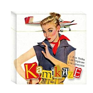 She's Got Issues Stretch Canvas 12" x 12"
