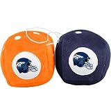 Denver Broncos Fuzzy Dice