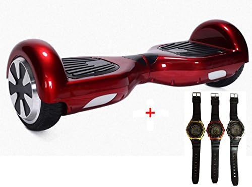 Balor Electric Hoverboard Self Balancing Scooter Electric Unicycle Scooters (Red-Q)