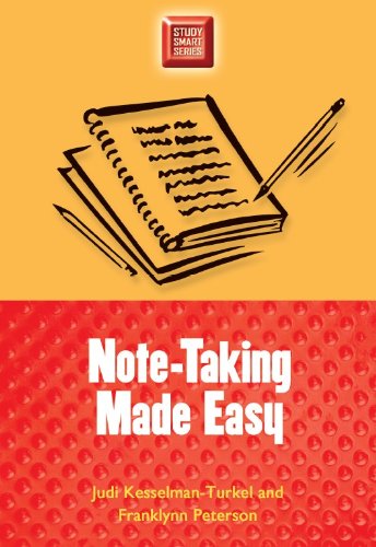 Note-Taking Made Easy (Study Smart Series)
