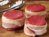 Bacon Wrapped Tenderloin Filets - 8 oz., Eight 8-oz steaks