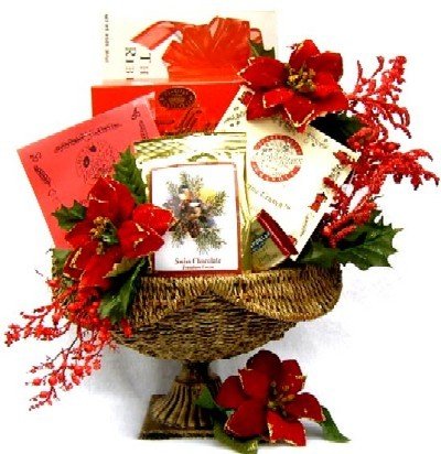 Give gourmetgiftbaskets for christmas! #megachristmas17 12 Days of Giving Holiday Theme Christmas Gift Basket | 5ive Dollar Market