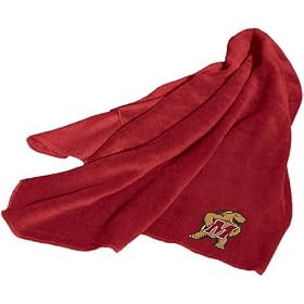 University of Maryland Fleece Throw