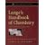 Lange's Handbook of Chemistry, 70th Anniversary Edition
