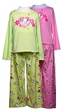 Nitelife PUPPY LOVE Girls Knit and Flannel Pajamas